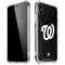 MLB Washington Nationals Dark Wash iPhone XS Max Clear Case